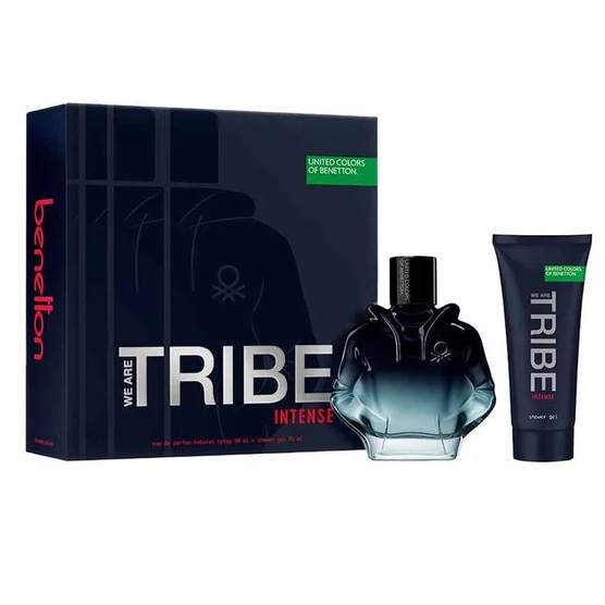 Kit Coffret Benetton United Colors We Are Tribe Intense Masculino Eau de Parfum